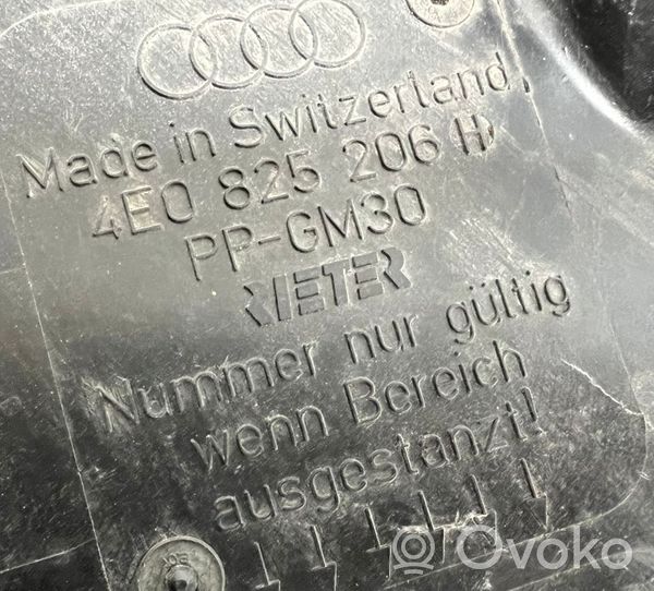 Audi A8 S8 D3 4E Couvercle de plateau inférieur 4E0825206G