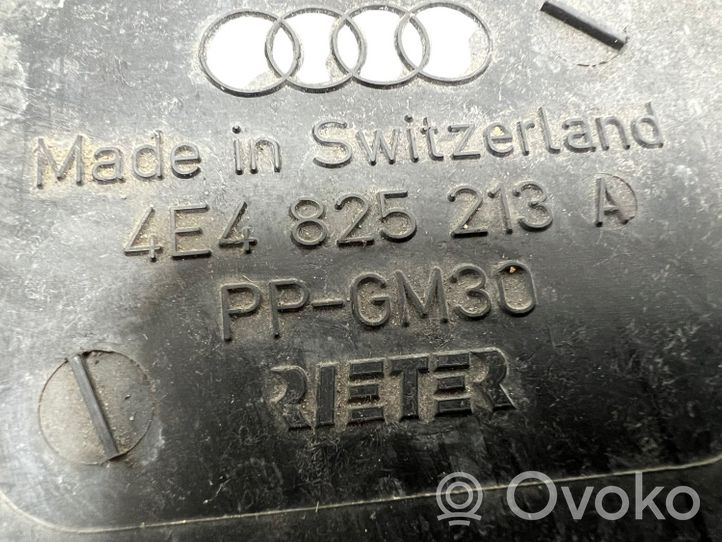Audi A8 S8 D3 4E Copertura/vassoio sottoscocca posteriore 4E0825213A