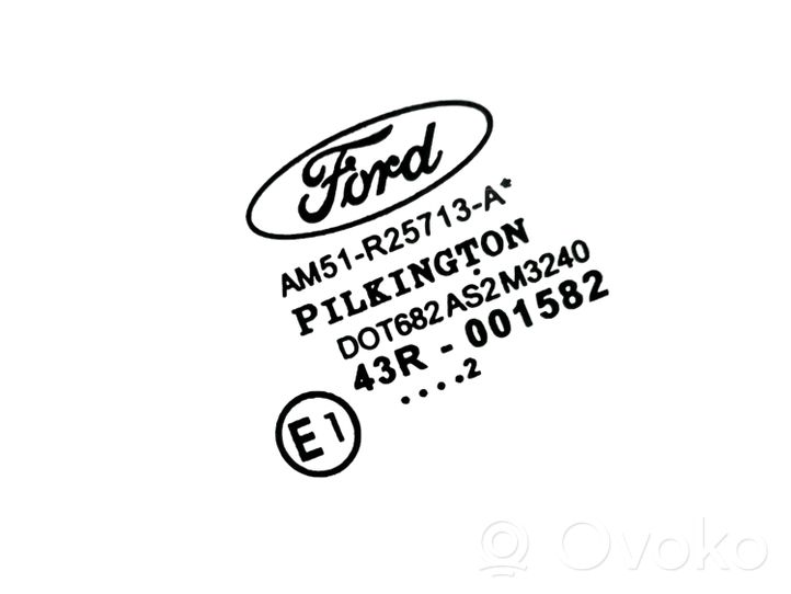 Ford C-MAX II Vetro del finestrino della portiera posteriore AM51R25713A