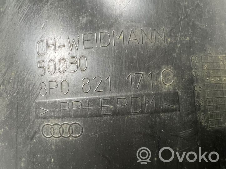 Audi A3 S3 A3 Sportback 8P Etupyörän sisälokasuojat 8P0821171C