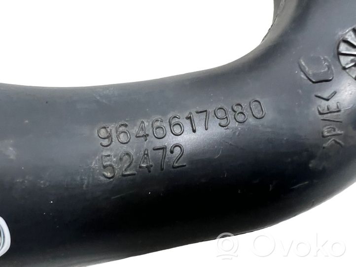 Citroen C3 Pluriel Air intake hose/pipe 9646617980