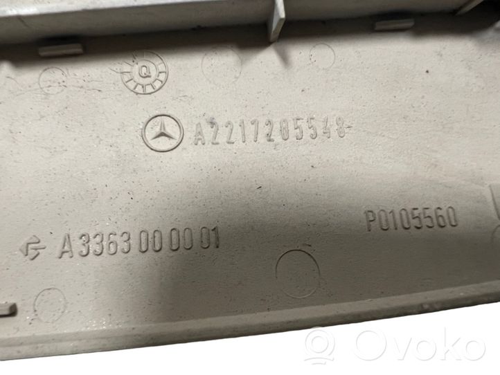 Mercedes-Benz S W221 Rankenėlė atidarymo vidinė A3363010001