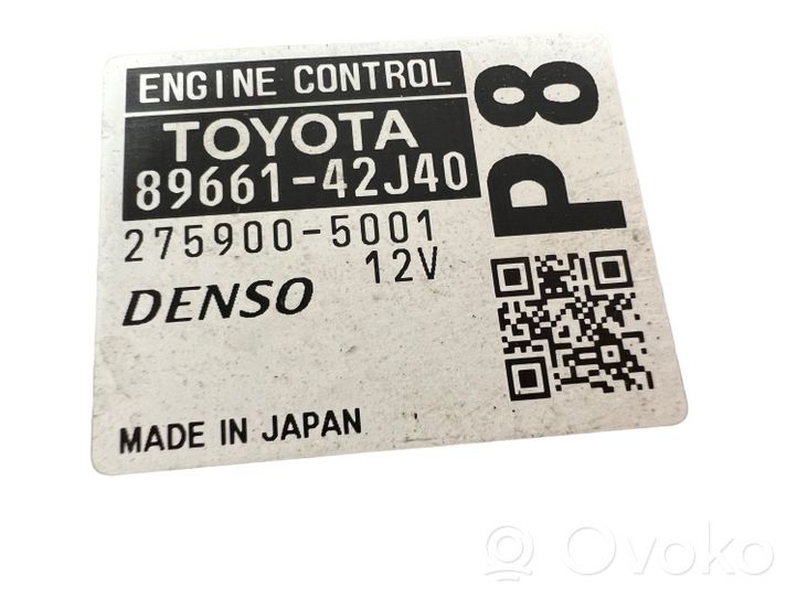 Toyota RAV 4 (XA40) Sterownik / Moduł ECU 8966142J40