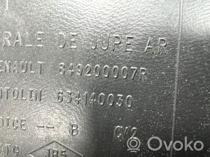 Renault Megane III Protection de seuil de coffre 849200007R