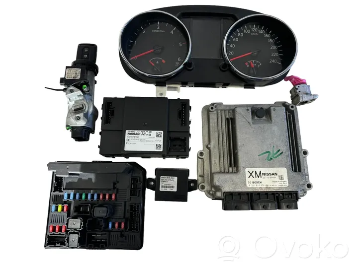 Nissan Qashqai Komputer / Sterownik ECU i komplet kluczy 23710BR40A