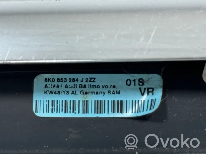 Audi A4 S4 B8 8K Priekinių durų stiklo apdaila 8K0853284J