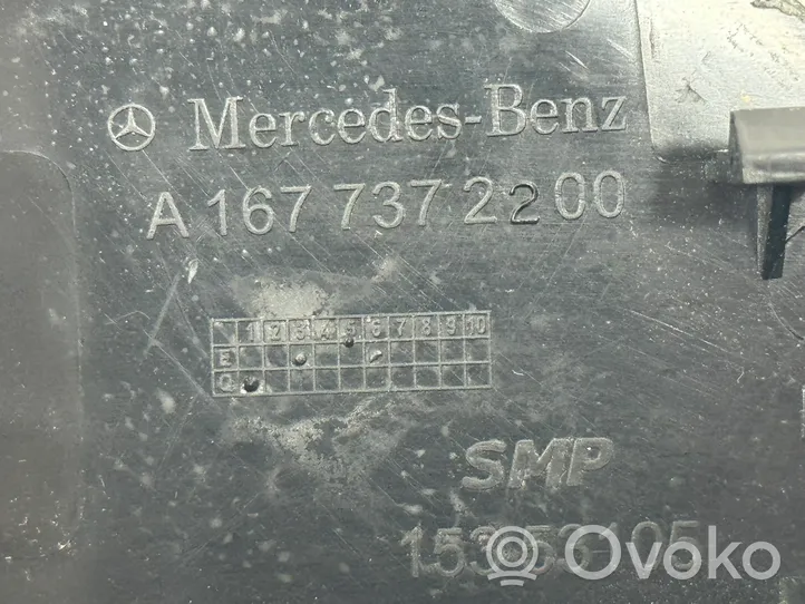 Mercedes-Benz GLS X167 Takaoven ikkunan kytkimen kehys A1677372200