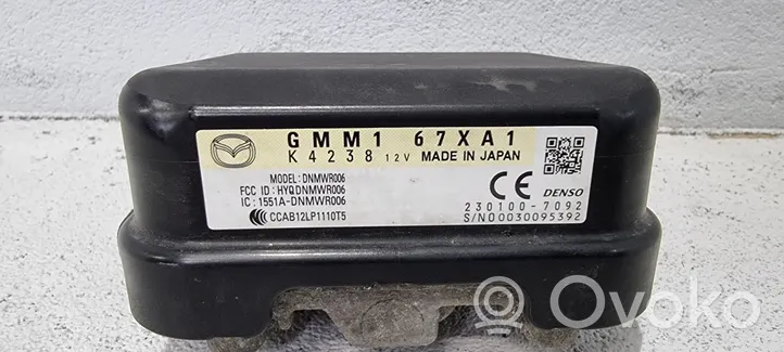 Mazda CX-5 Capteur radar de distance GMM167XA1