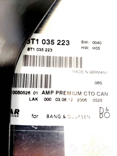 Audi A5 8T 8F Wzmacniacz audio 8T1035223