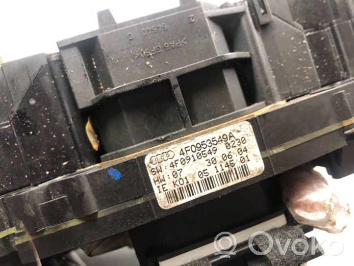 Audi A6 S6 C6 4F Interruptor/palanca de limpiador de luz de giro 4F0953549A