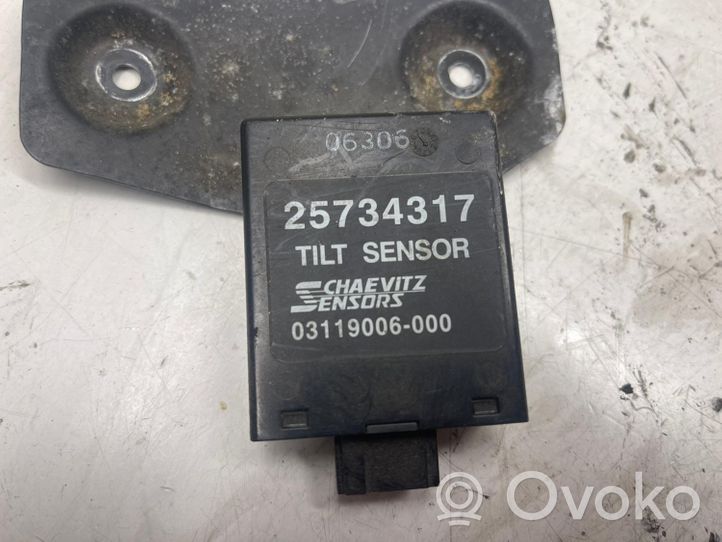 Opel Antara Yaw turn rate sensor 25734317