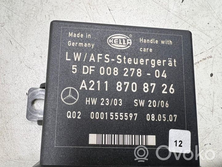 Mercedes-Benz R W251 Oro pakabos valdymo blokas (galinės) A2118708726