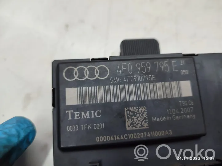 Audi A6 Allroad C6 Sterownik / Moduł drzwi 4F0959795E