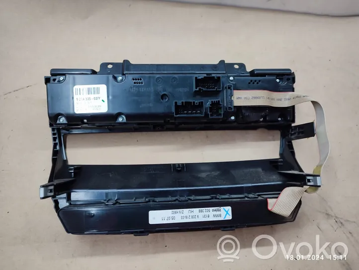 BMW X6 E71 Panel klimatyzacji 9234335