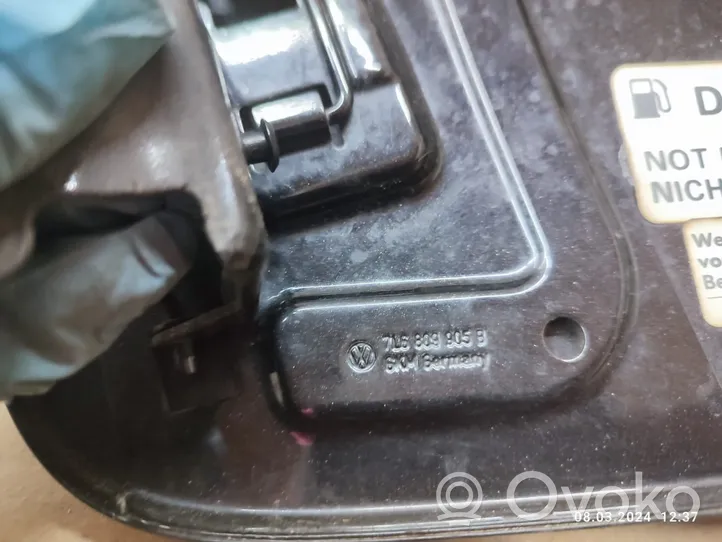 Volkswagen Touareg I Bouchon, volet de trappe de réservoir à carburant 7L6809905B