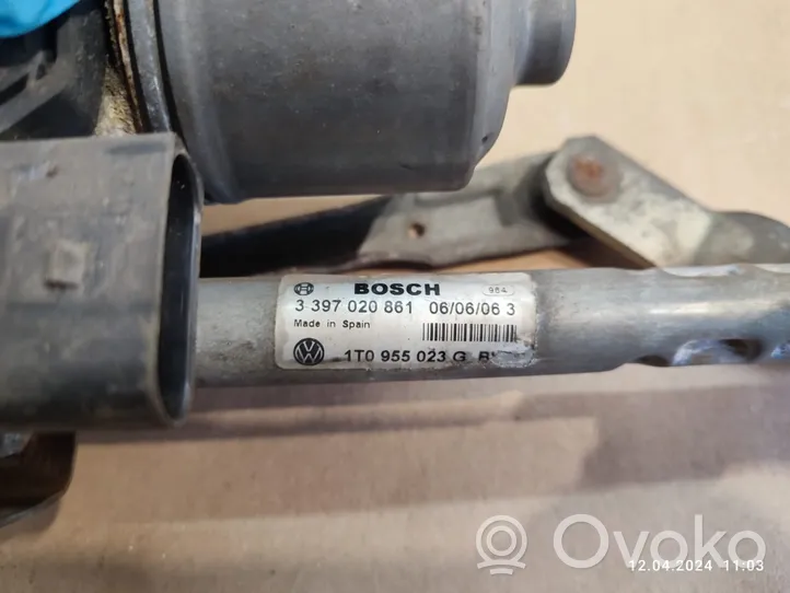 Volkswagen Touran I Tringlerie et moteur d'essuie-glace avant 1T0955023G