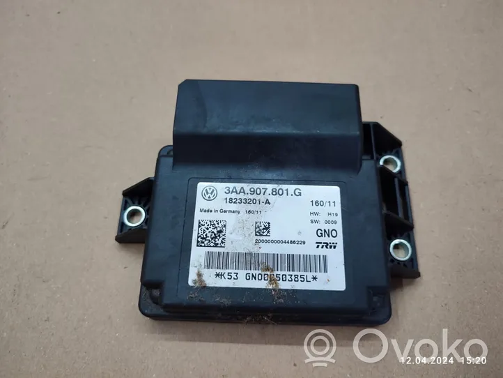 Volkswagen PASSAT B7 Hand brake control module 3AA907801G