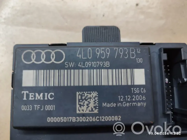 Audi Q7 4L Unité de commande module de porte 4L0959793B