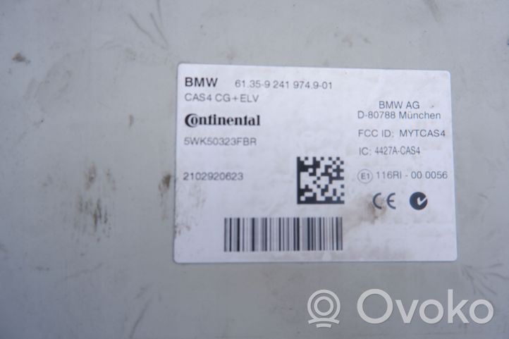 BMW 5 F10 F11 CAS-ohjainlaite/moduuli 9241974