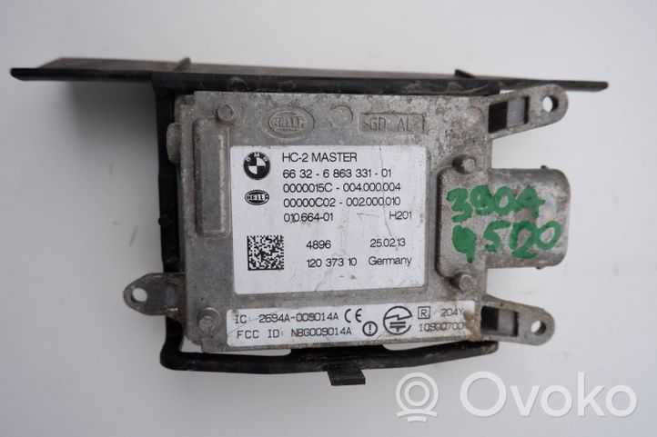 BMW 3 F30 F35 F31 Modulo di controllo del punto cieco 6863331