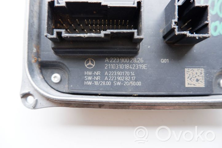 Mercedes-Benz S W223 Xenon control unit/module A2239002826