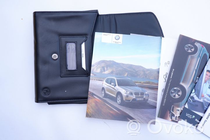 BMW X3 F25 Owners service history hand book 