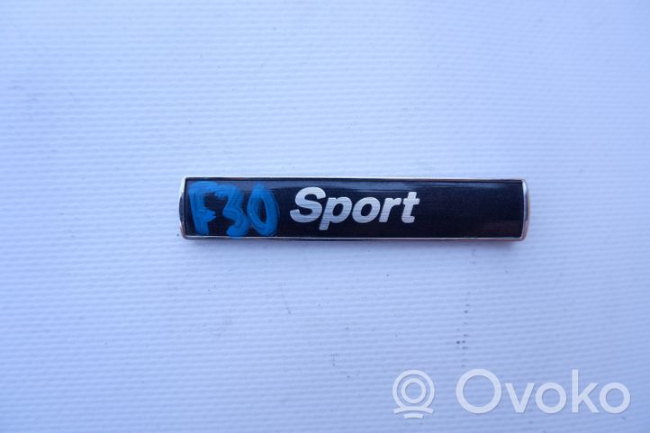 BMW 3 F30 F35 F31 Logo parafango 