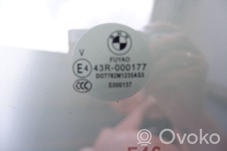 BMW 2 F46 Rear door window glass 43R000177