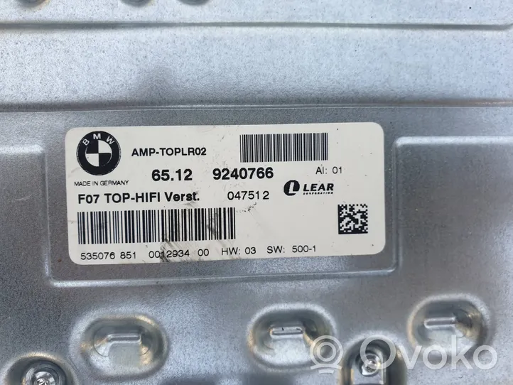 BMW 7 F01 F02 F03 F04 Amplificatore 9240766