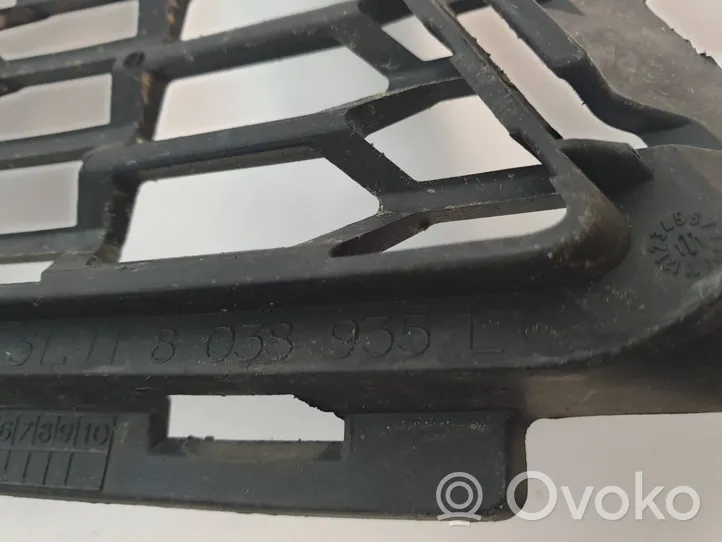 BMW 3 E92 E93 Grille inférieure de pare-chocs avant 8038935