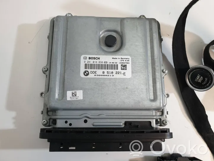 BMW 3 E92 E93 Kit calculateur ECU et verrouillage 8510221