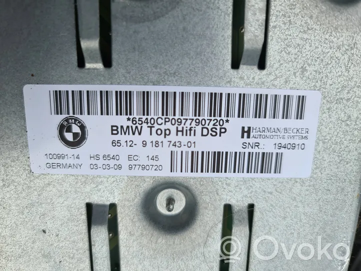 BMW 3 E90 E91 Äänentoistojärjestelmäsarja 9181743