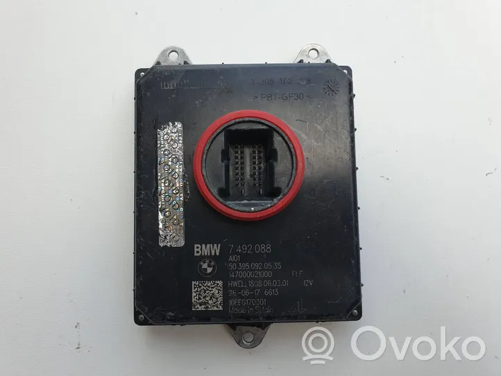 BMW 2 F45 Moduł sterujący statecznikiem LED 7492088