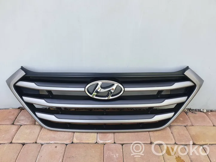 Hyundai Tucson TL Grille calandre supérieure de pare-chocs avant 86351D7000