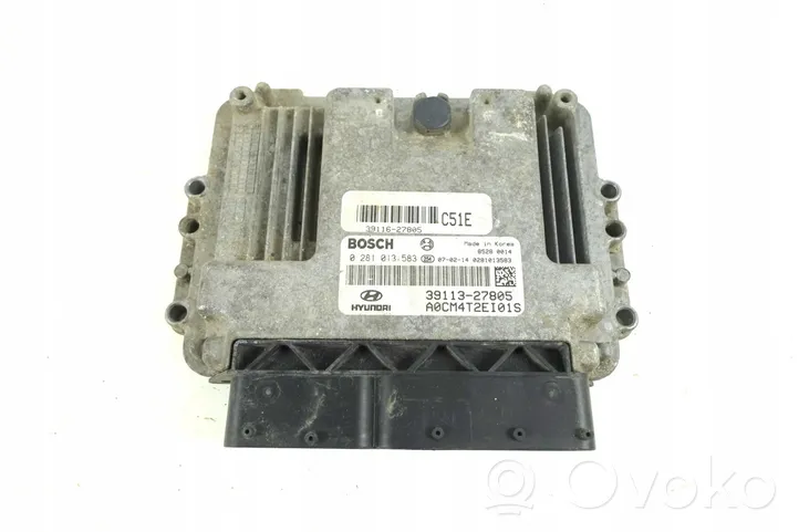 Hyundai Santa Fe Motorsteuergerät ECU 0281013583