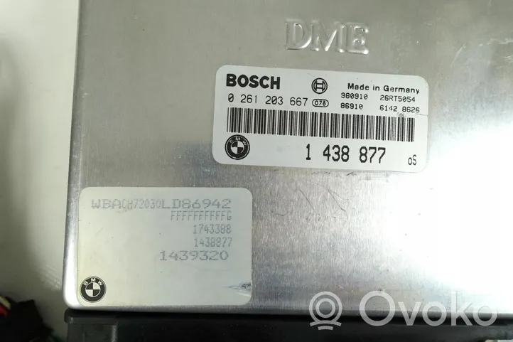 BMW Z3 E36 Galios (ECU) modulis 0261203667