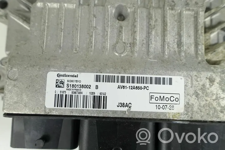 Mazda 3 III Unité de commande, module ECU de moteur AV61-12A650-PC