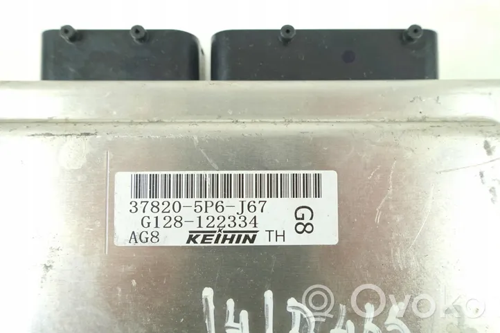 Honda Fit Блок управления двигателем ECU 37820-5P6-J67