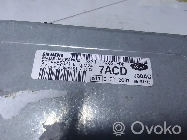 Ford Ka Galios (ECU) modulis S118685021E