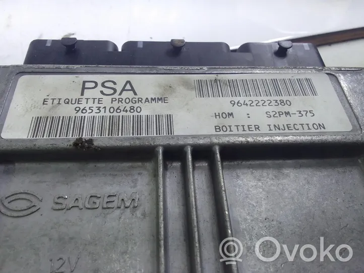 Citroen C2 Engine control unit/module ECU 9653106480