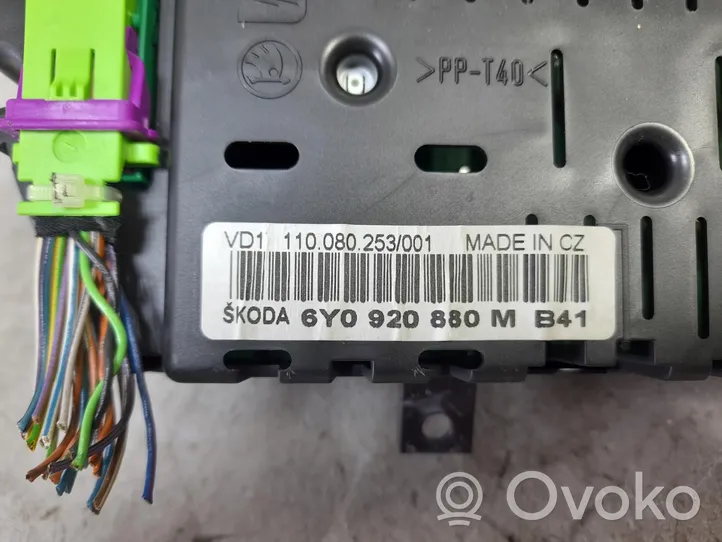 Skoda Fabia Mk1 (6Y) Komputer / Sterownik ECU i komplet kluczy 03D906032A