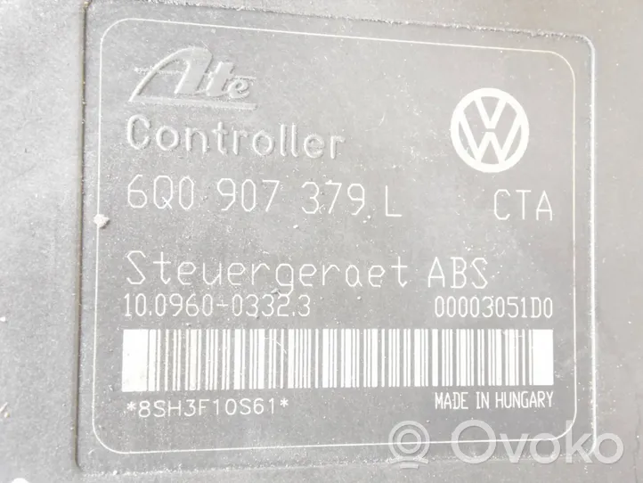 Volkswagen Polo ABS-pumppu 6Q0907379L