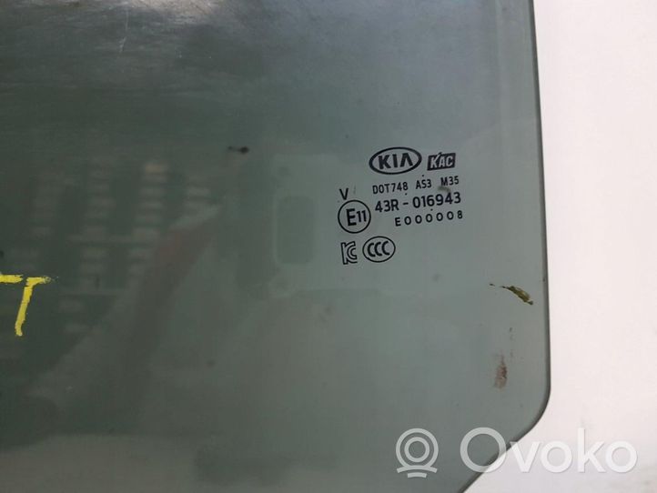 KIA Picanto Vitre de fenêtre porte arrière 