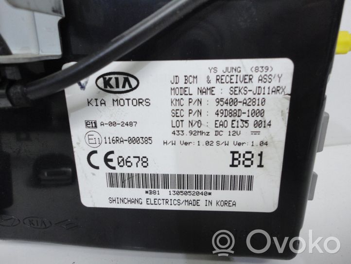 KIA Ceed Kit centralina motore ECU e serratura 39111-2A976