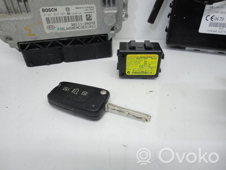 KIA Ceed Komputer / Sterownik ECU i komplet kluczy 39111-2A972