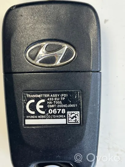 Hyundai i30 Užvedimo raktas (raktelis)/ kortelė HYUNDAI