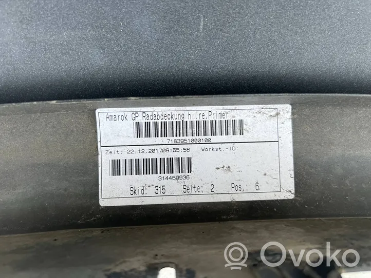 Volkswagen Amarok Rear arch trim 2HH853818