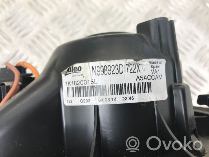 Audi Q3 8U Pulseur d'air habitacle 3C0907521F