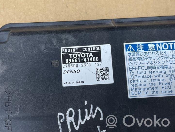 Toyota Prius+ (ZVW40) Calculateur moteur ECU 8966147480