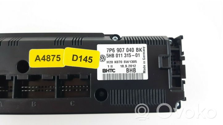 Volkswagen Touareg II Climate control unit 7P6907040BK